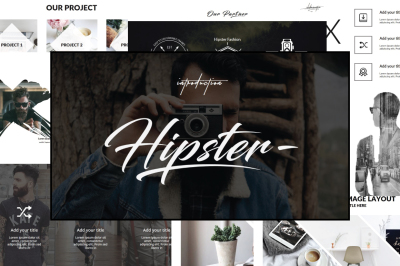 Hipster v.2 Powerpoint Template