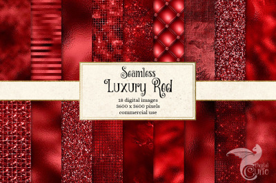 Luxury Red Digital Paper