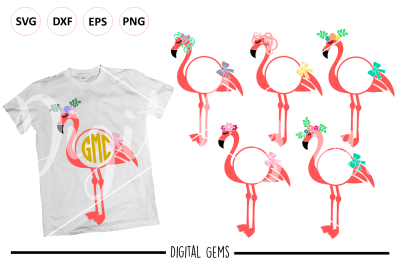 Flamingo SVG / DXF / EPS / PNG files