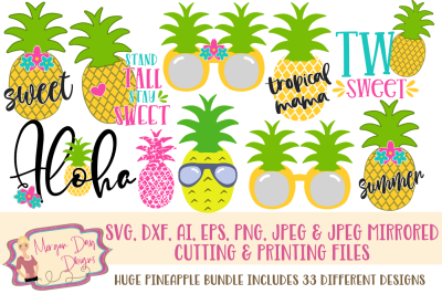 Pineapple SVG Bundle