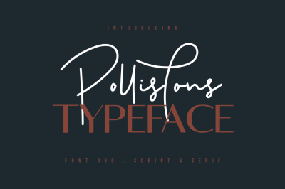 Pollistons Signature Font