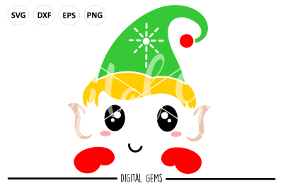 Elf SVG / DXF / EPS / PNG Files