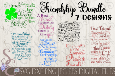 Friendship Friend SVG bundle