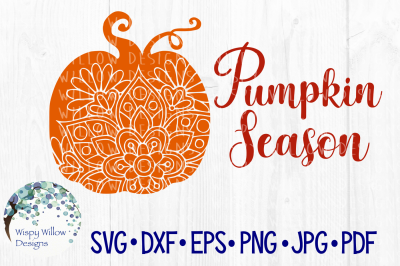 Pumpkin Season SVG/DXF/EPS/PNG/JPG/PDF