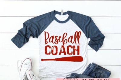 Baseball Coach SVG DXF EPS PNG Cut File • Cricut • Silhouette