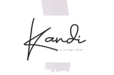 Kandi - Chic Signature Font