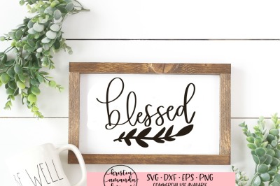 Blessed Fall SVG DXF EPS PNG Cut File • Cricut • Silhouette