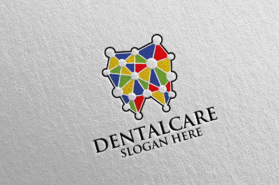 Dental Logo&2C; Dentist stomatology Logo Design 2