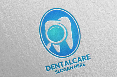 Dental Logo&2C; Dentist stomatology Logo Design 6