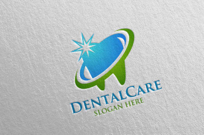 Dental Logo, Dentist stomatology Logo Design 12