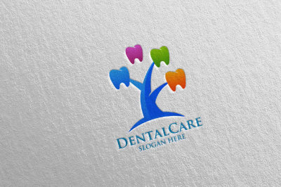 Dental Logo&2C; Dentist Stomatology Logo Design 22