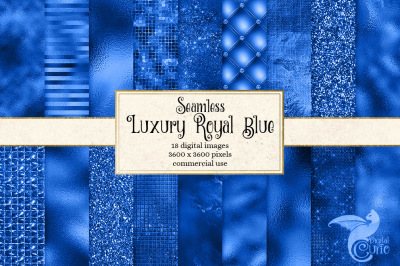 Luxury Royal Blue Textures