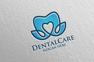 Dental Logo&2C; Dentist Stomatology Logo Design 32