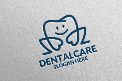 Dental Logo&2C; Dentist Stomatology Logo Design 33