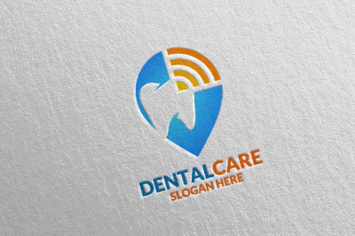 Dental Logo&2C; Dentist Stomatology Logo Design 34