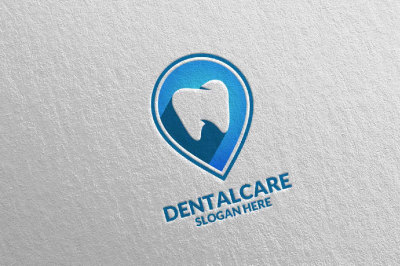 Dental Logo&2C; Dentist Stomatology Logo Design 35