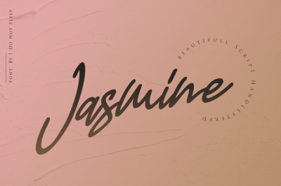 Jasmine Luxury  Handwriting