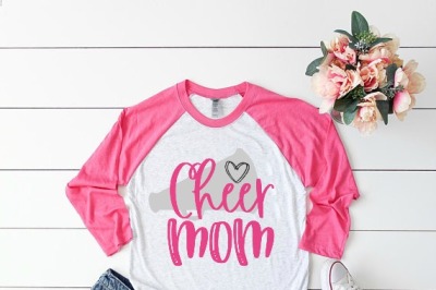 Cheer Mom SVG DXF EPS PNG Cut File • Cricut • Silhouette