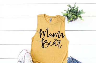 Mama Bear SVG DXF EPS PNG Cut File • Cricut • Silhouette