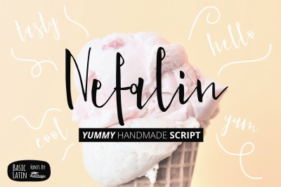 Nefalin Yummy Script Font