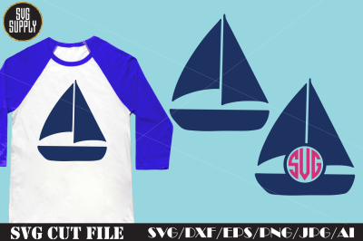 Sailboat SVG Cut File