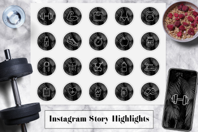 Workout Instagram Story Icons