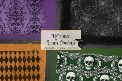 Halloween Linen Overlays