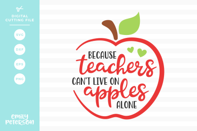 Download Cricut Teacher Apple Svg