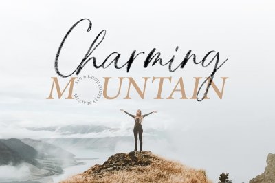 Charming Mountain - SVG