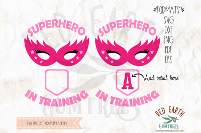 Girl Superhero in training, superhero mask, SVG, PNG, EPS, DXF, PDF
