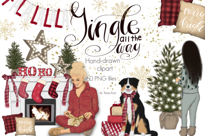 Jingle All The Way Christmas Design Kit
