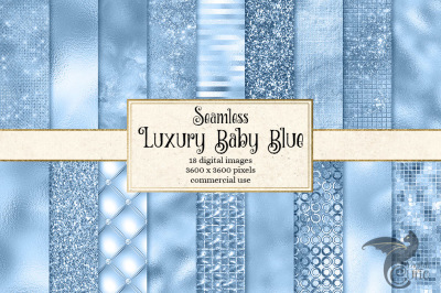 Luxury Baby Blue Textures