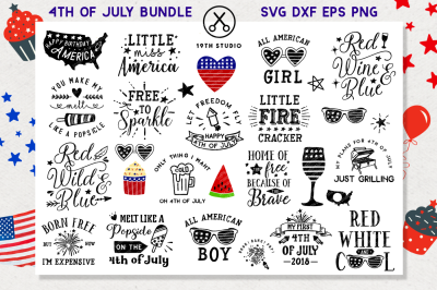4th of July SVG Bundle | M2