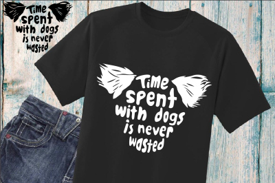 Time spent with dogs is never wasted SVG Farm pet puppy 901S