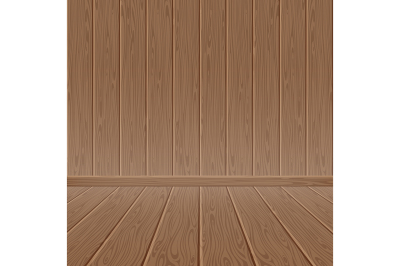 Brown wood textured wall and floor