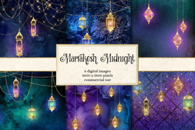 Marrakesh Midnight Backgrounds