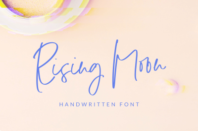 Rising Moon Handwritten Font