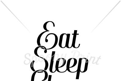 Eat Sleep Cheer Repeat