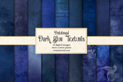 Distressed Dark Blue Textures