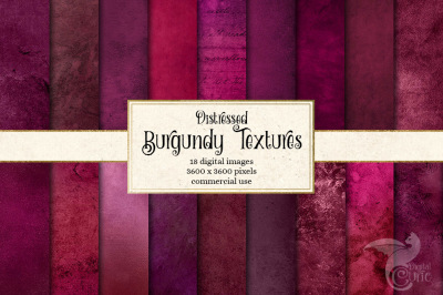 Distressed Burgundy Textures