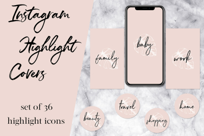 Instagram Story Highlight Icons