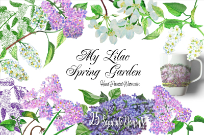 Lilac Spring Garden