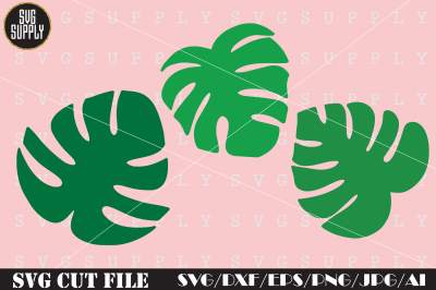 Leaves SVG Cut File