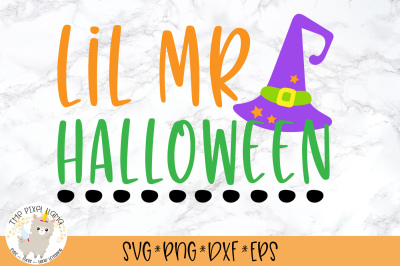 Lil Mr Halloween SVG Cut File