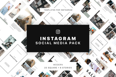 Modern Instagram Social Media Pack