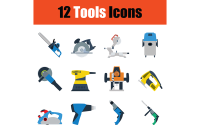 Tools icon set