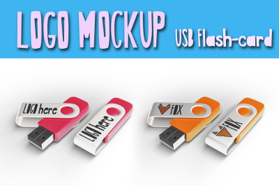 USB storage Mockup