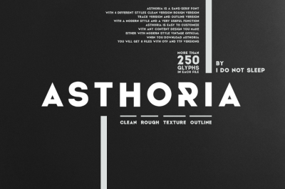 Asthoria sans-serif