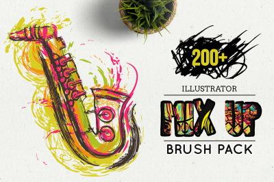 Illustrator grunge brushes