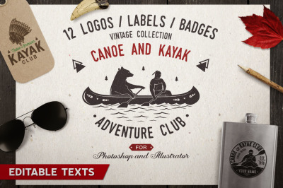 Canoe and Kayak Club Badges